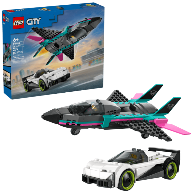 LEGO City – Stíhačka a auto